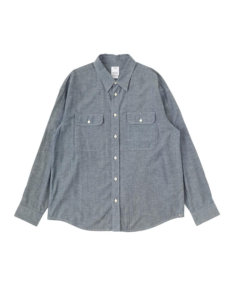 LUMBER L/S (C/SI CHAMBRAY) | Visvim Official North American Web Store